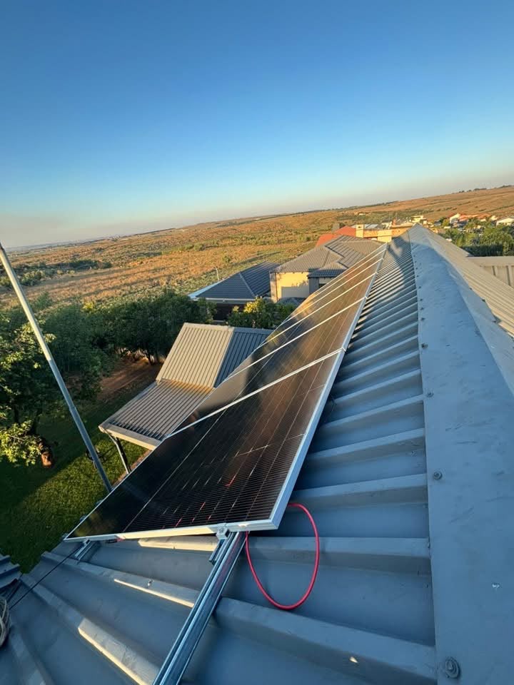 Solar for a Rural Property — Solgenix Solutions installation